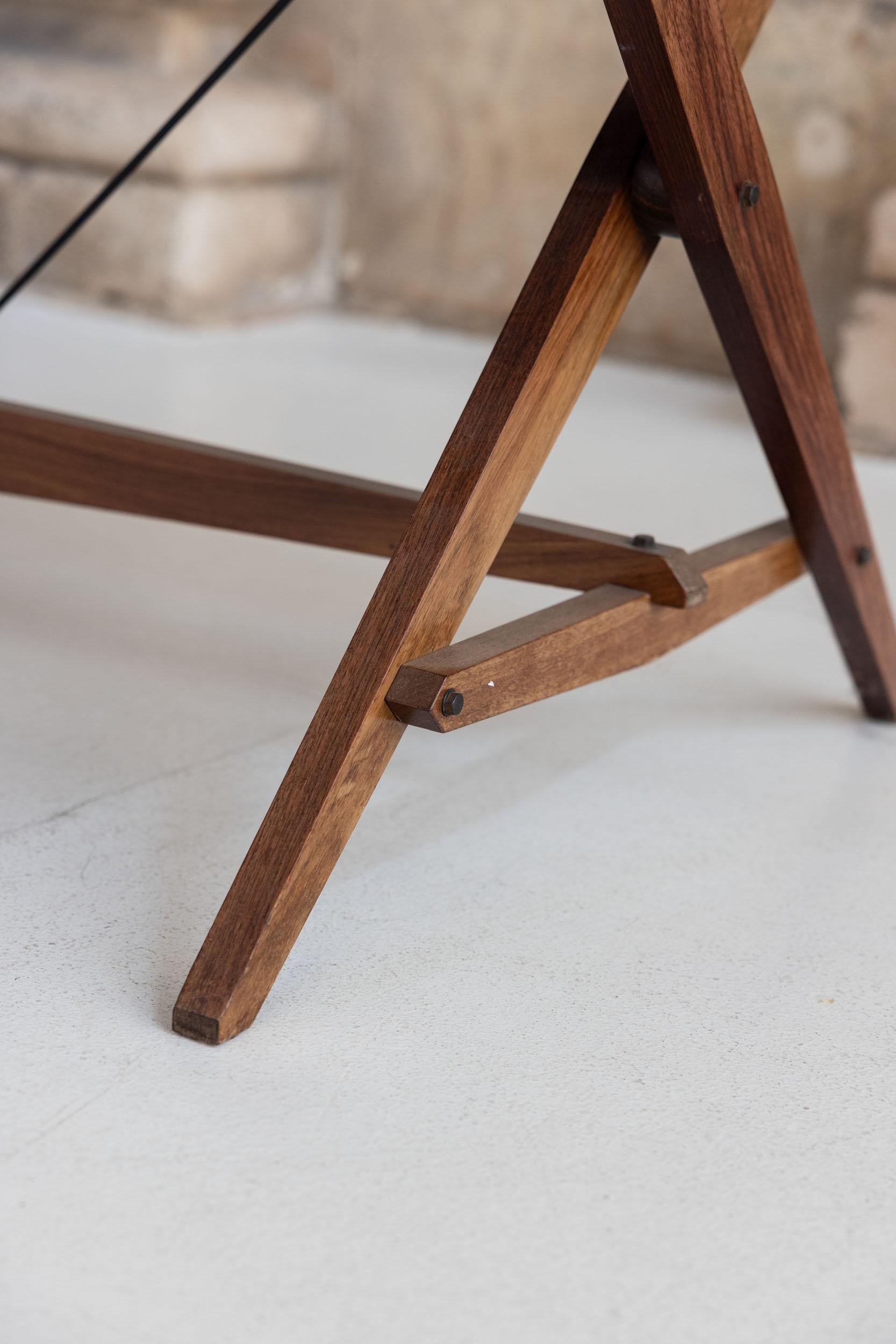 TL 22 Cavalletto-Tisch entworfen von Franco Albini für Poggi Pavia, Italien 1955 2