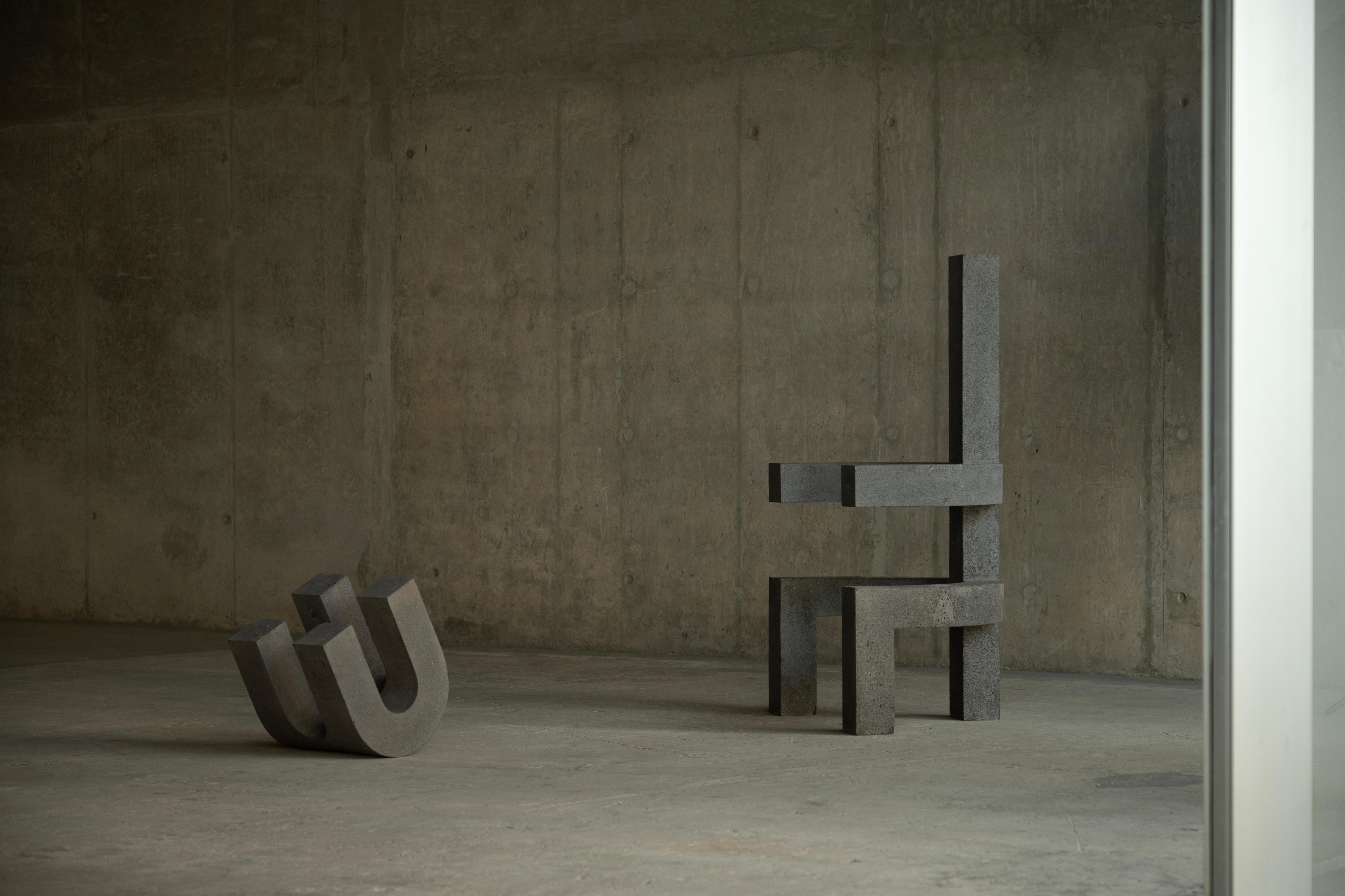 Modern Tlakatl Sculptural Chair by Mesawa For Sale