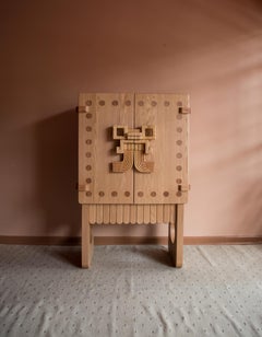 Tlaloc Wine Cabinet by Andres Gutierrez