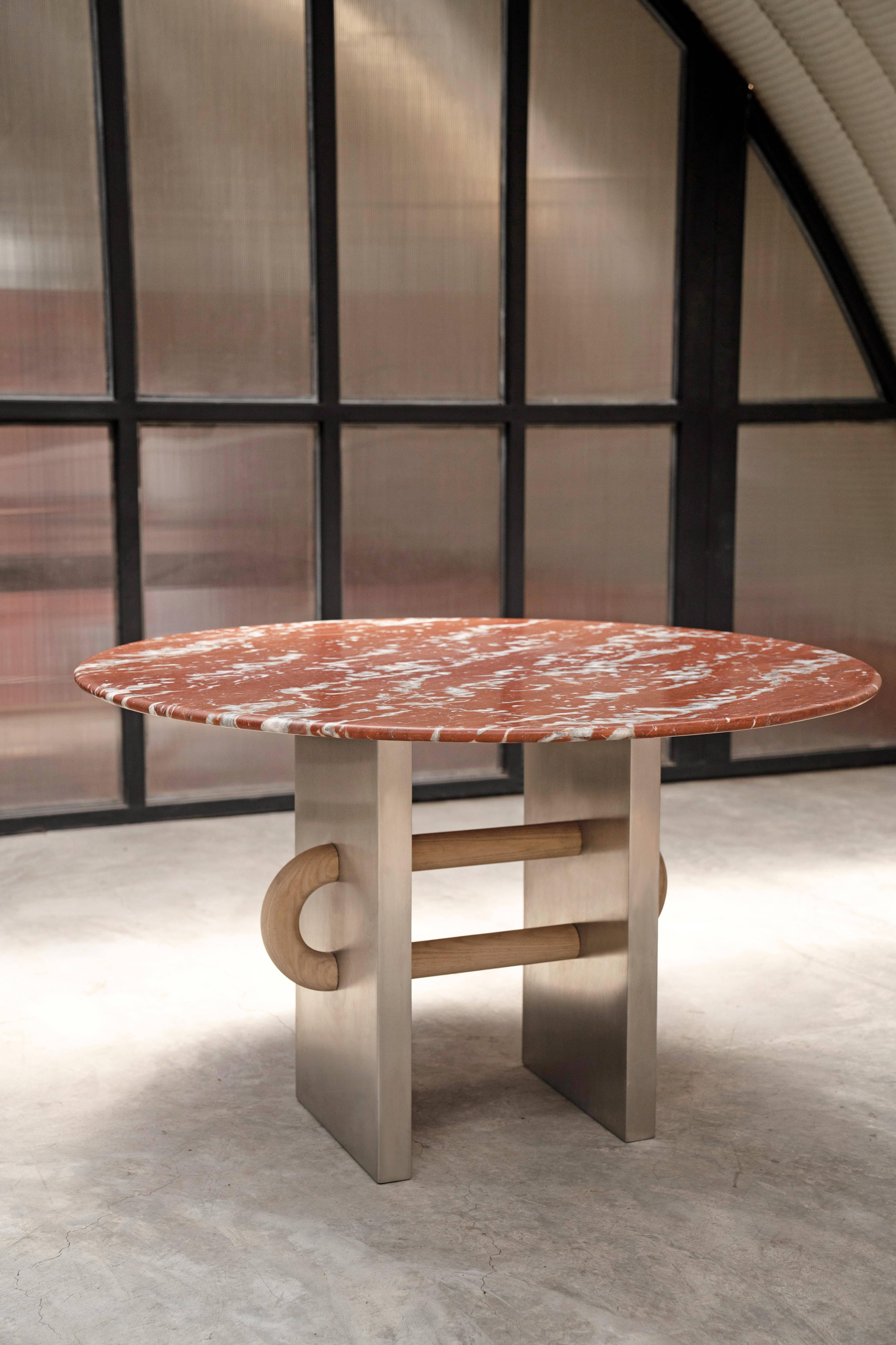 Hand-Crafted Tlameme Contemporary Dining Table  For Sale