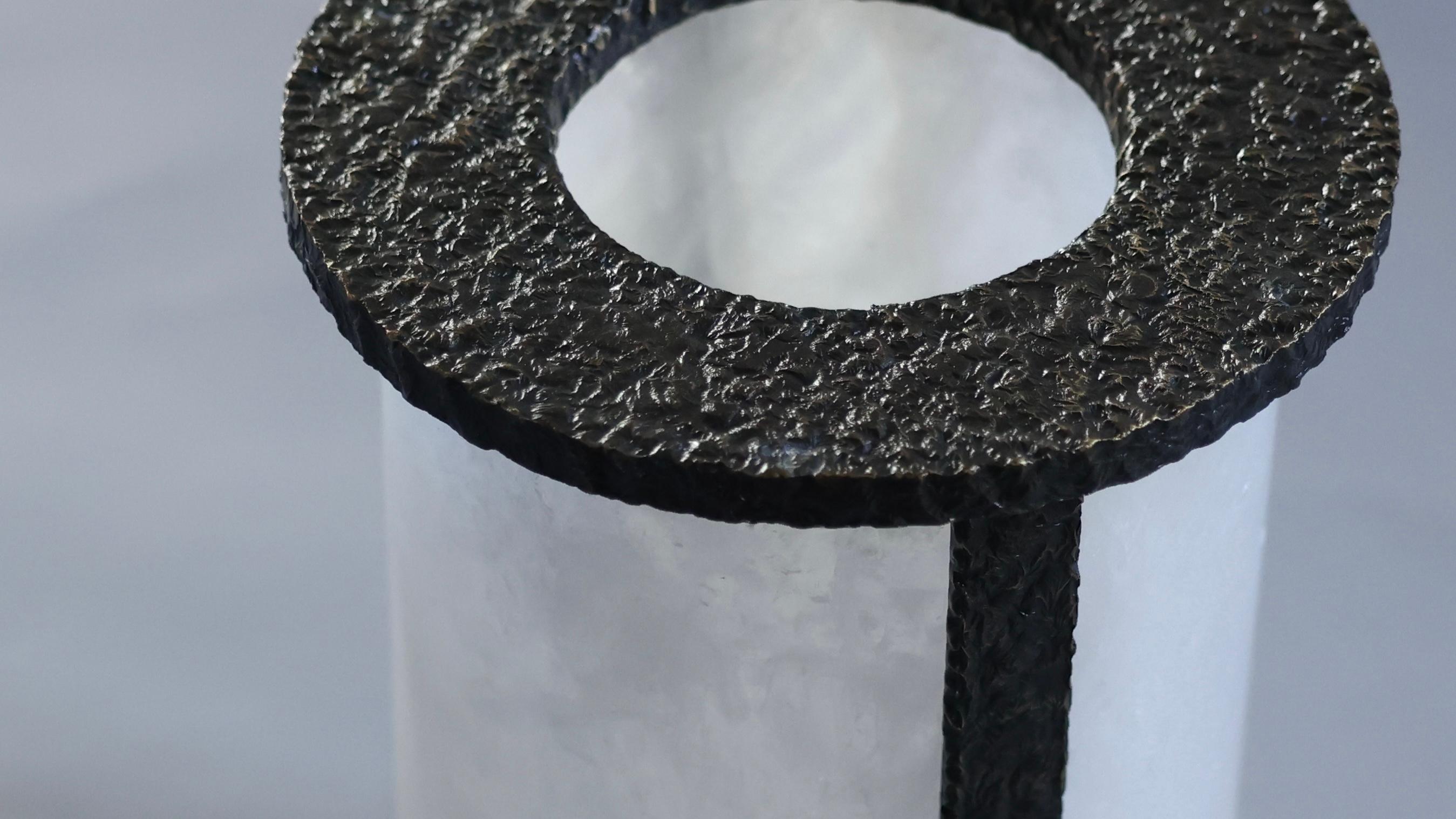 TLB13 Rock Crystal Table Light For Sale 1