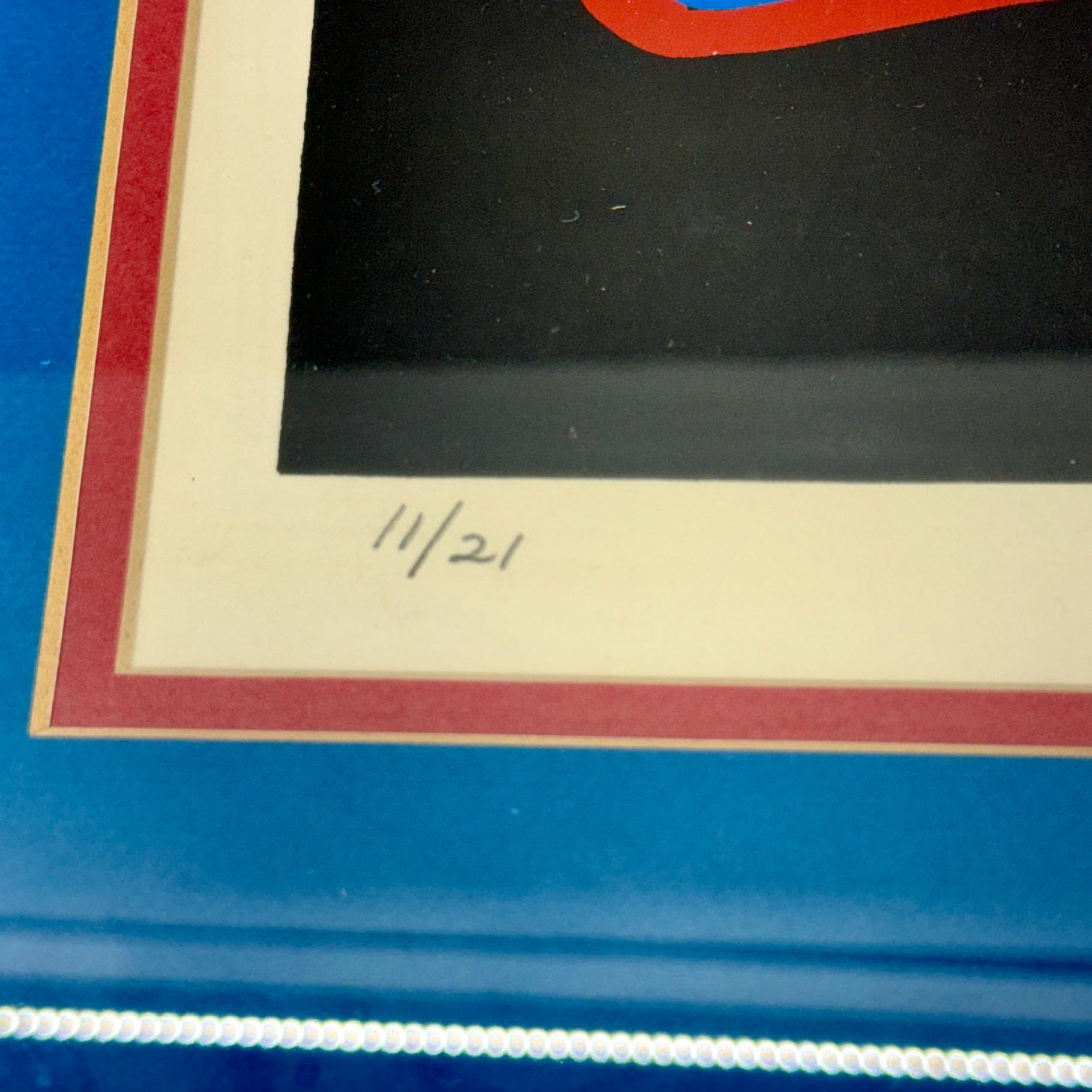 Tlingit American Indians Drawing Print of Raven, Signed C. Saslow 2