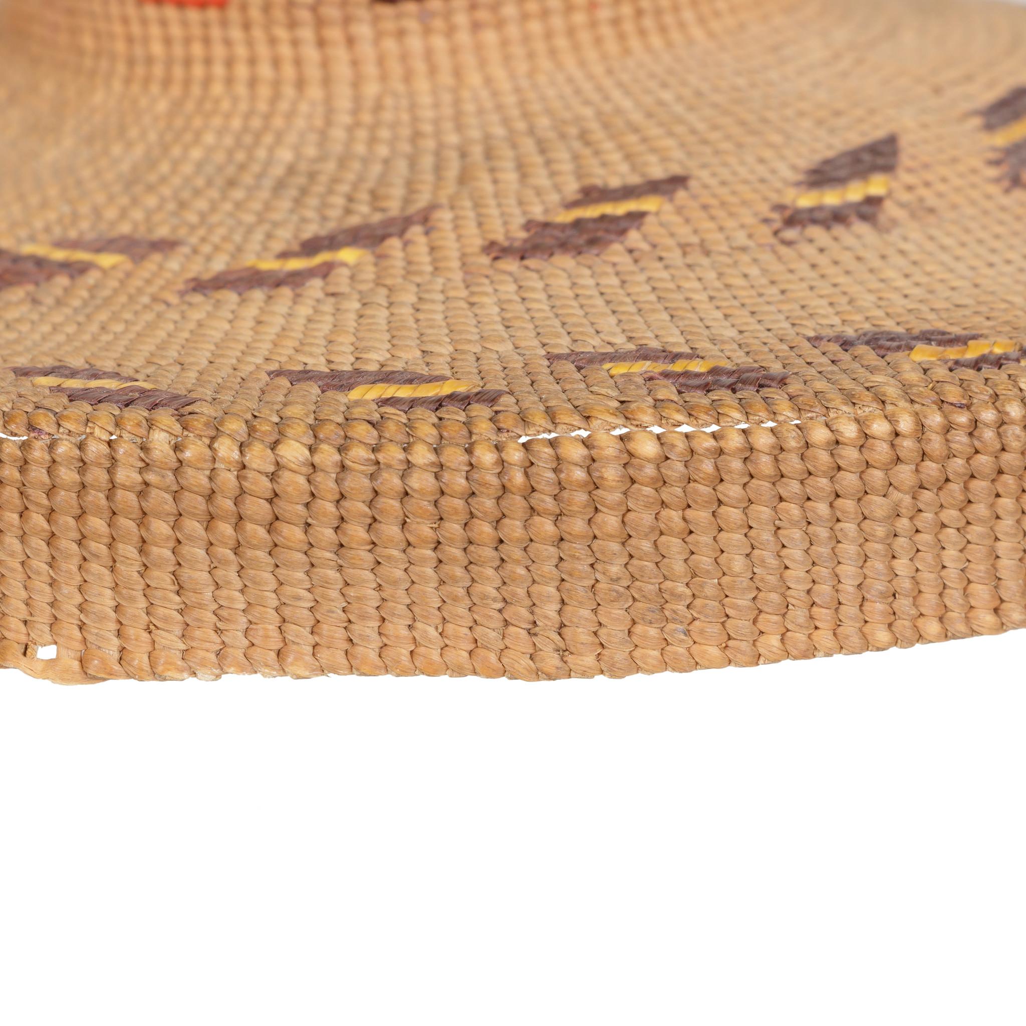 Native American Tlingit Rattle Top Basket For Sale