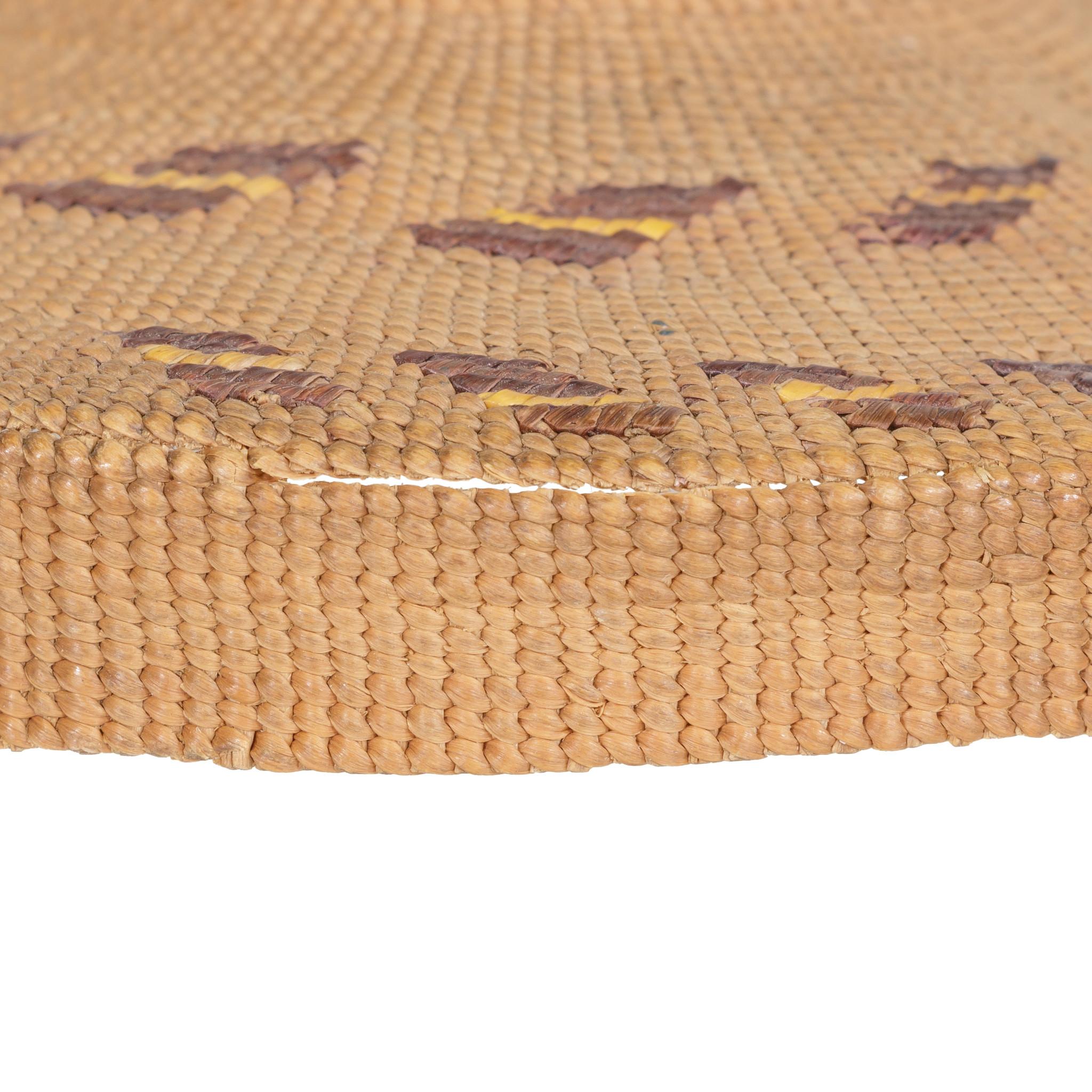 19th Century Tlingit Rattle Top Basket For Sale