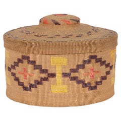 Tlingit Rattle Top Basket