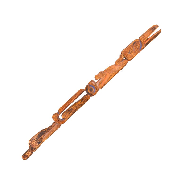 Tlingit Shaman's Talking Stick For Sale at 1stdibs