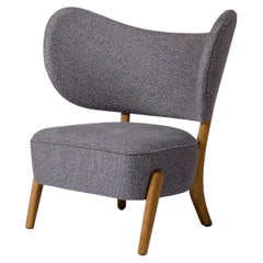 Chaises longues Tmbo en chêne et Jennifer Shorto Seafoam par Mazo Design