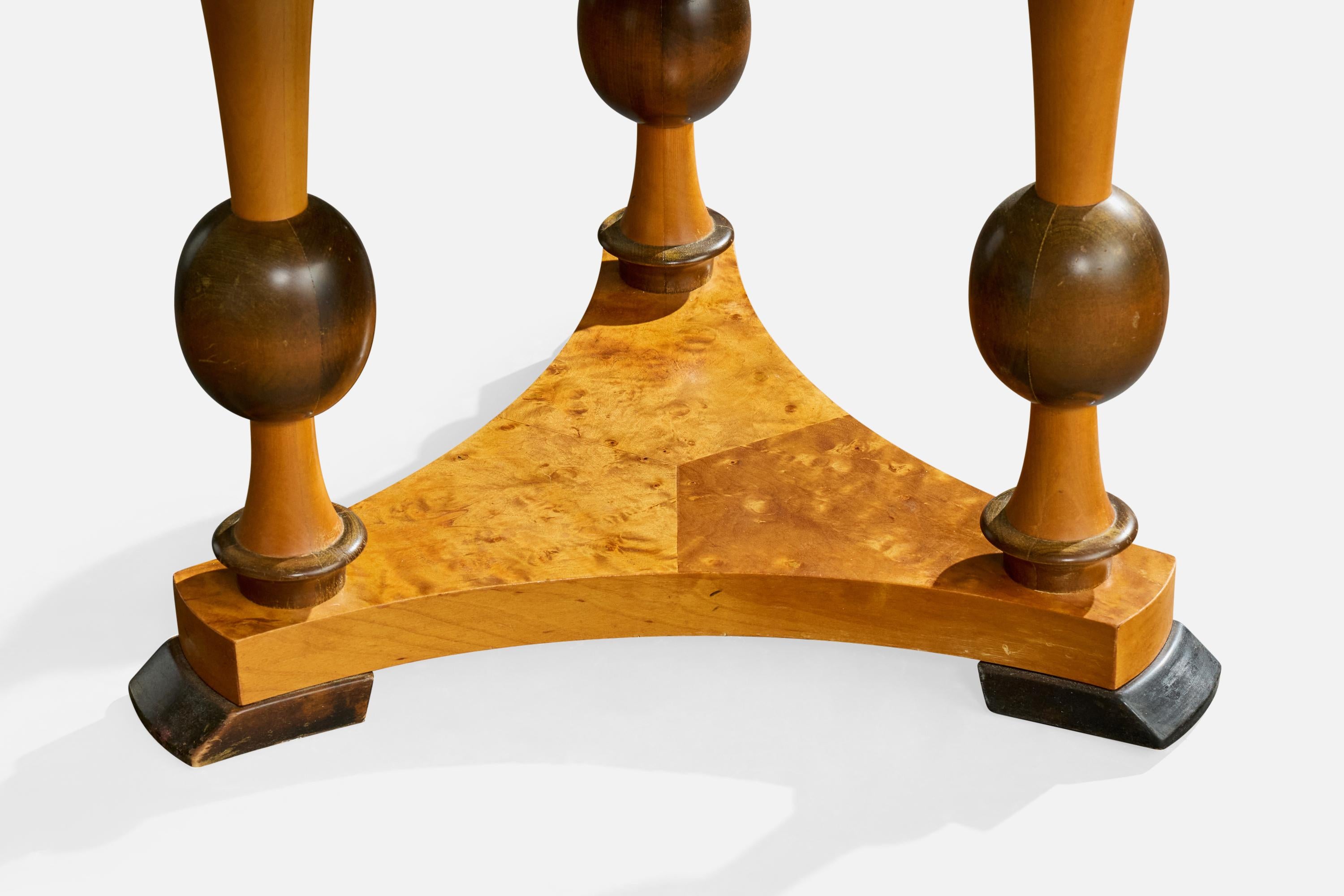 TMF, Side Table, Birch, Sweden, 1930s For Sale 3