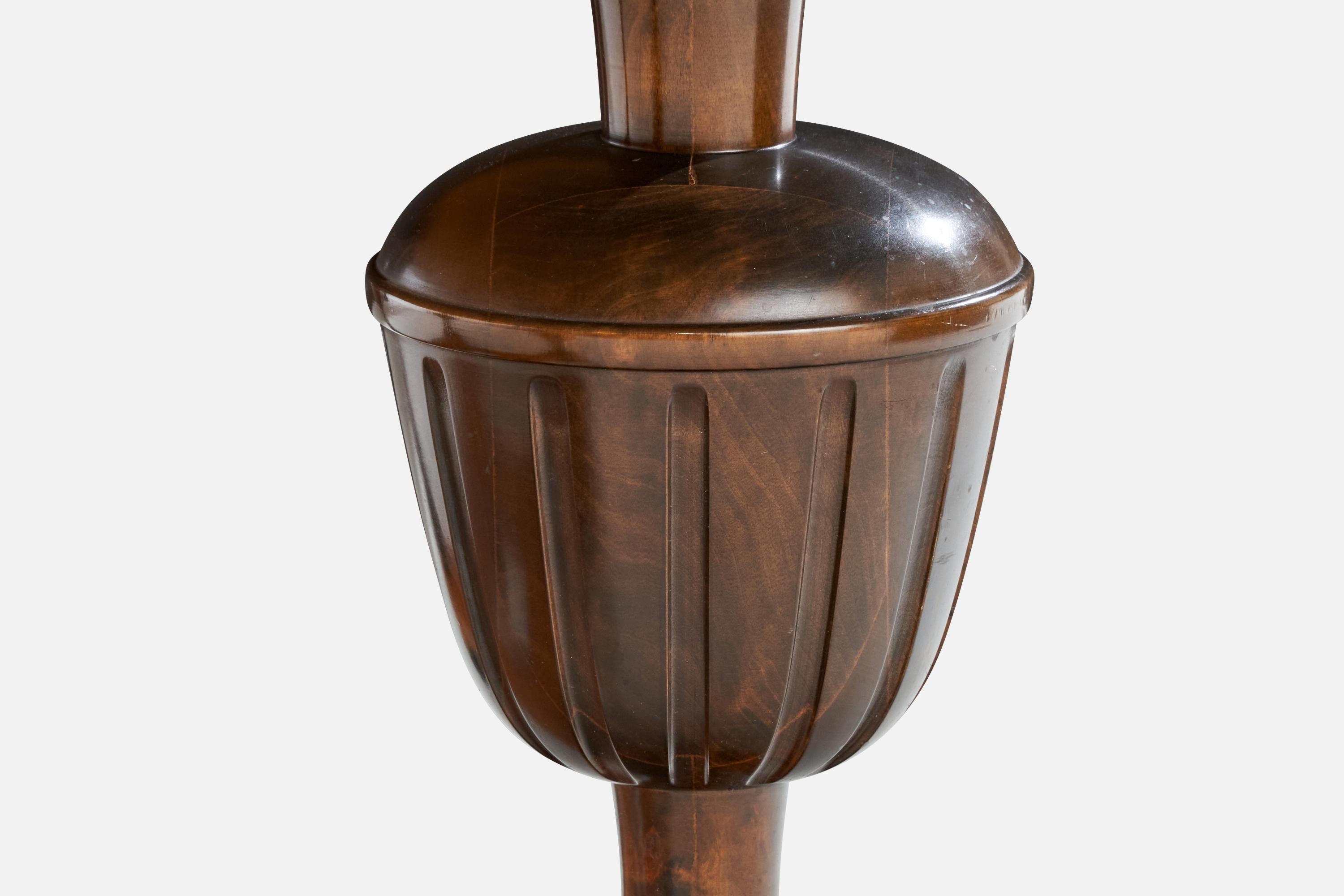 TMF, table d'appoint, chêne, bouleau, Suède, 1943 en vente 6