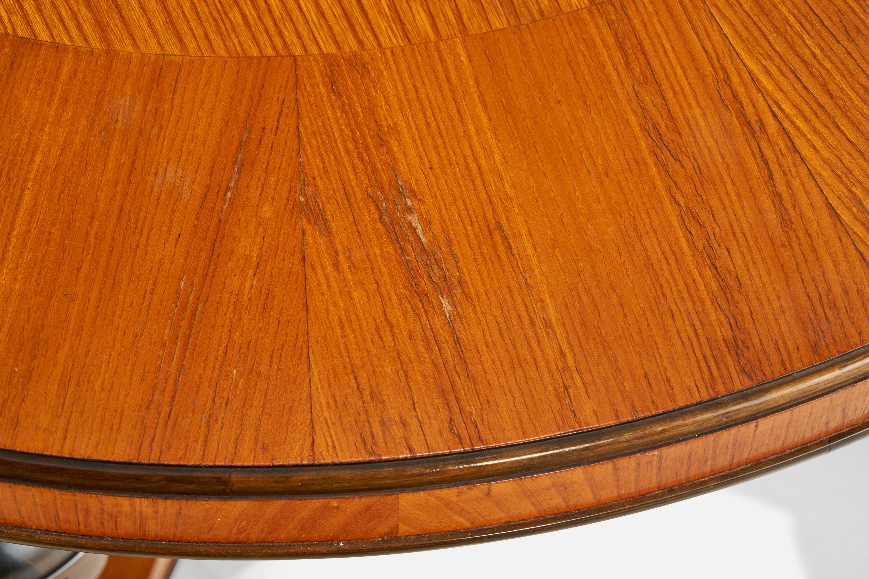 TMF, table d'appoint, chêne, bouleau, Suède, 1943 en vente 1