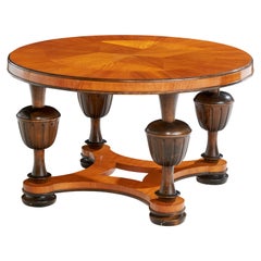 TMF, Side Table, Oak, Birch, Sweden, 1943