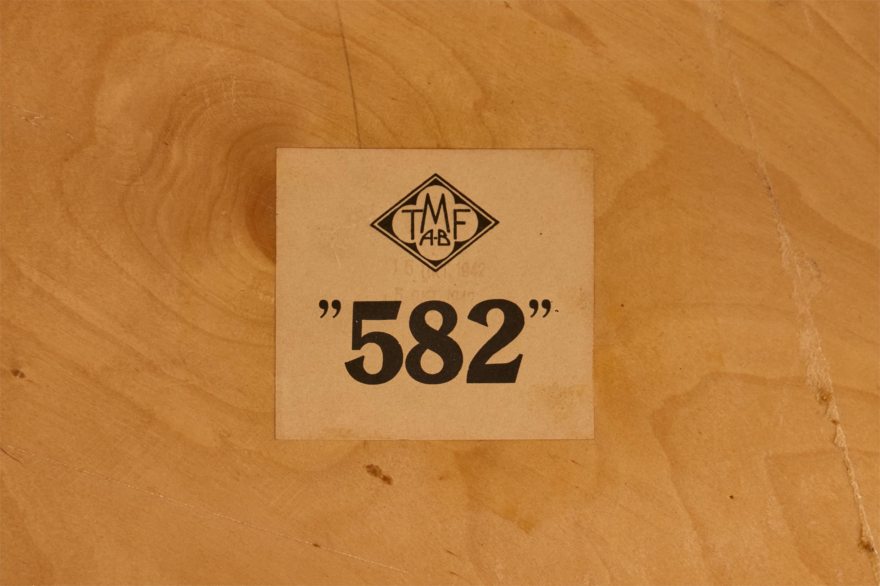 TMF, Beistelltisch, Holz, Schweden, 1930er Jahre im Angebot 6