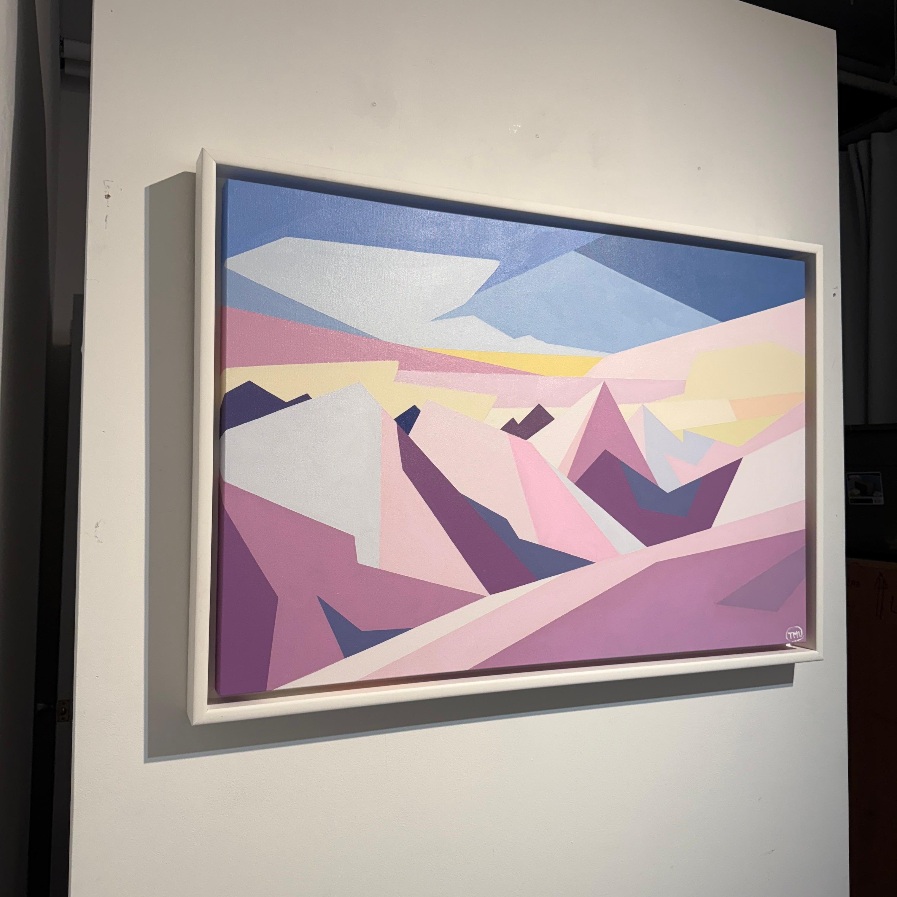 Golden Light - Contemporary Painting by TMU