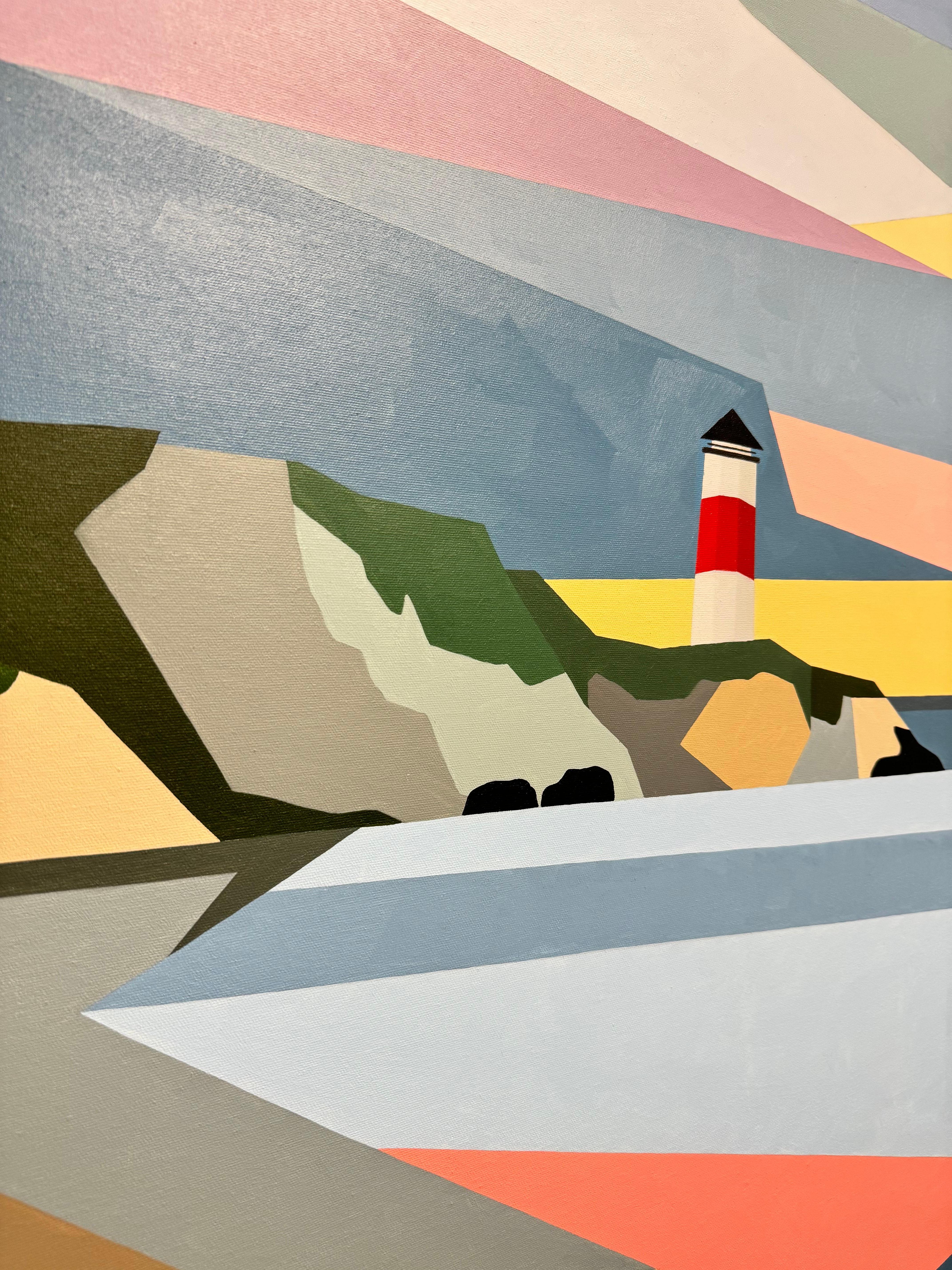 Luce di Montauk - Painting Contemporaneo di TMU