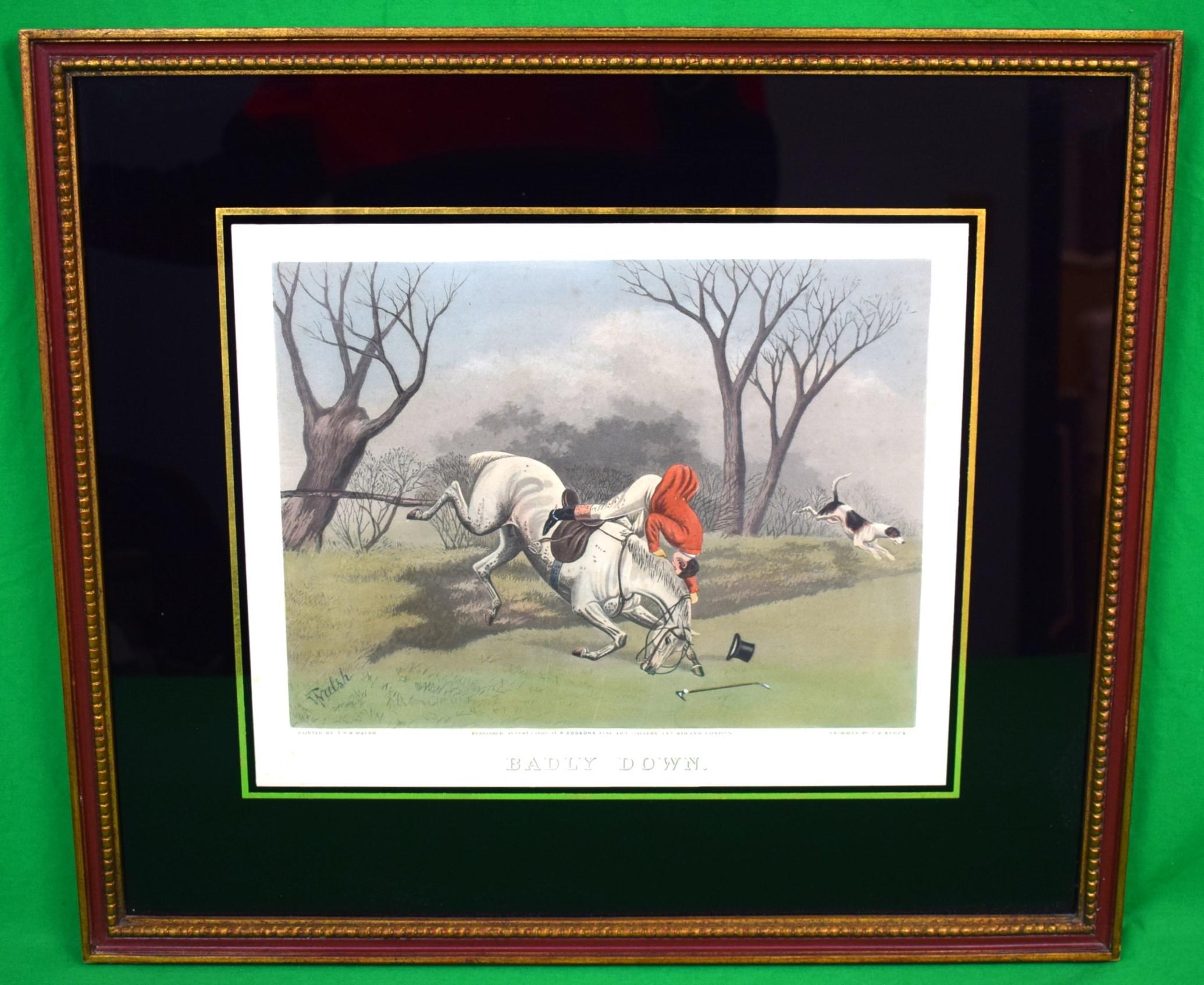 Art Sz: 10 5/8"H x 13 1/8"

Frame Sz: 17 5/8"H x 20"W

In eglomise mat

Engraved by C.R. Stock