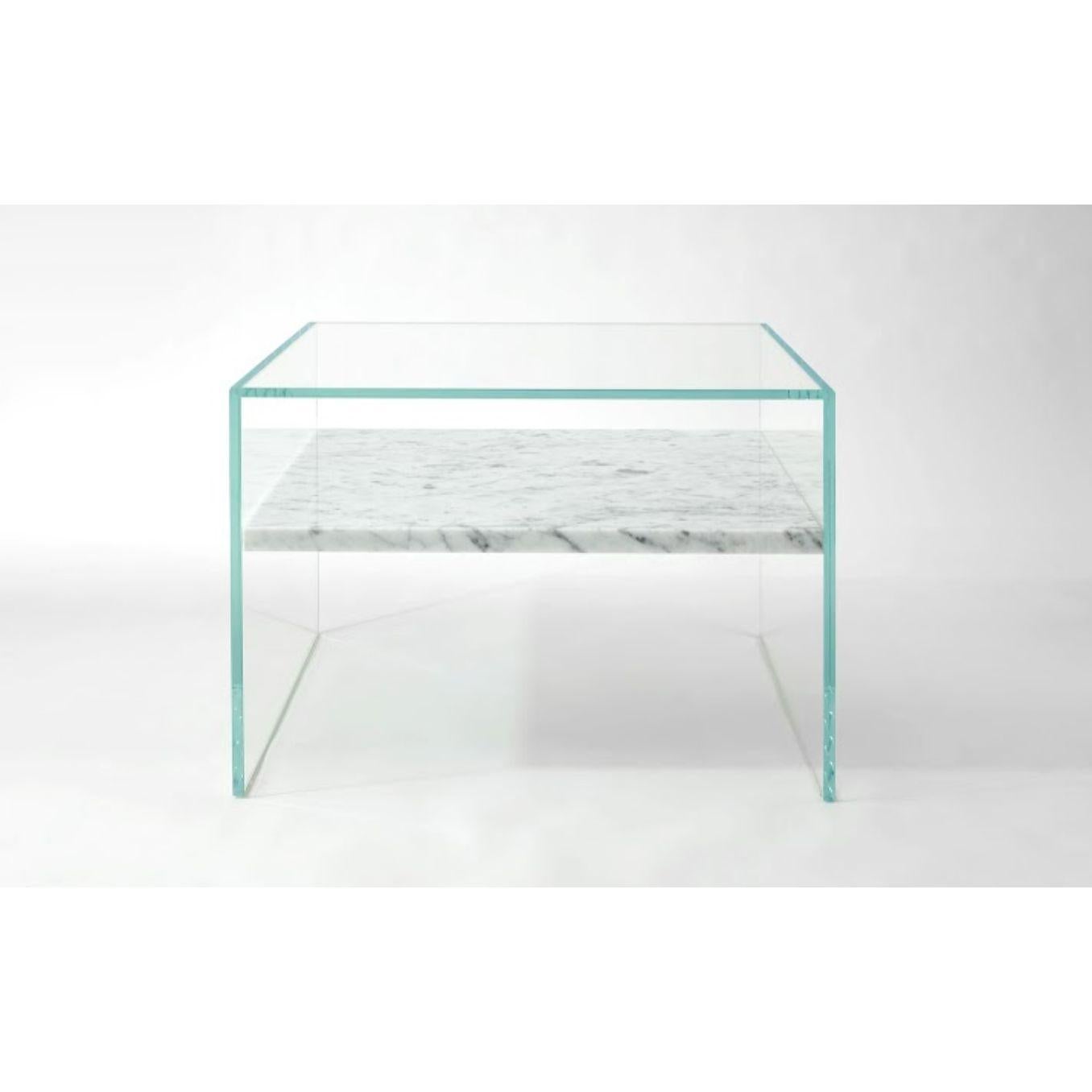 To Float Within End Table by Claste In New Condition For Sale In Geneve, CH