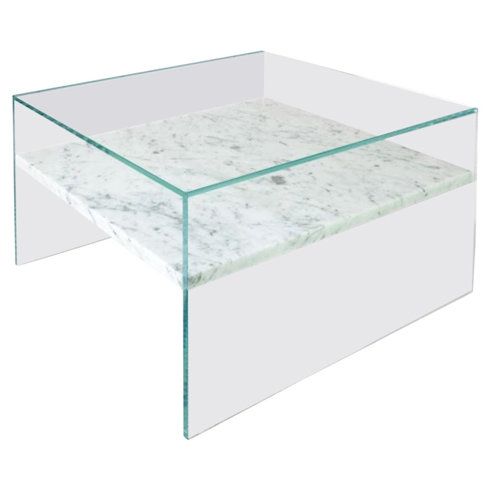To Float Within End Table by Claste For Sale