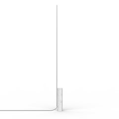 T.O Floor Lamp White Marble and Chrome