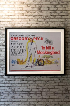 To Kill A Mockingbird, 1962 Poster