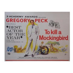 To Kill A Mockingbird, 1962 Poster