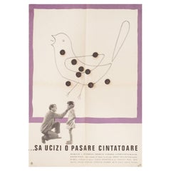 To Kill a Mockingbird 1963 Romanian B2 Film Poster