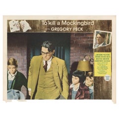 Card de scène américaine « To Kill a Mockingbird » 1963
