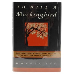To Kill A Mockingbird, signé par Harper Lee, édition du trente-cinqème anniversaire