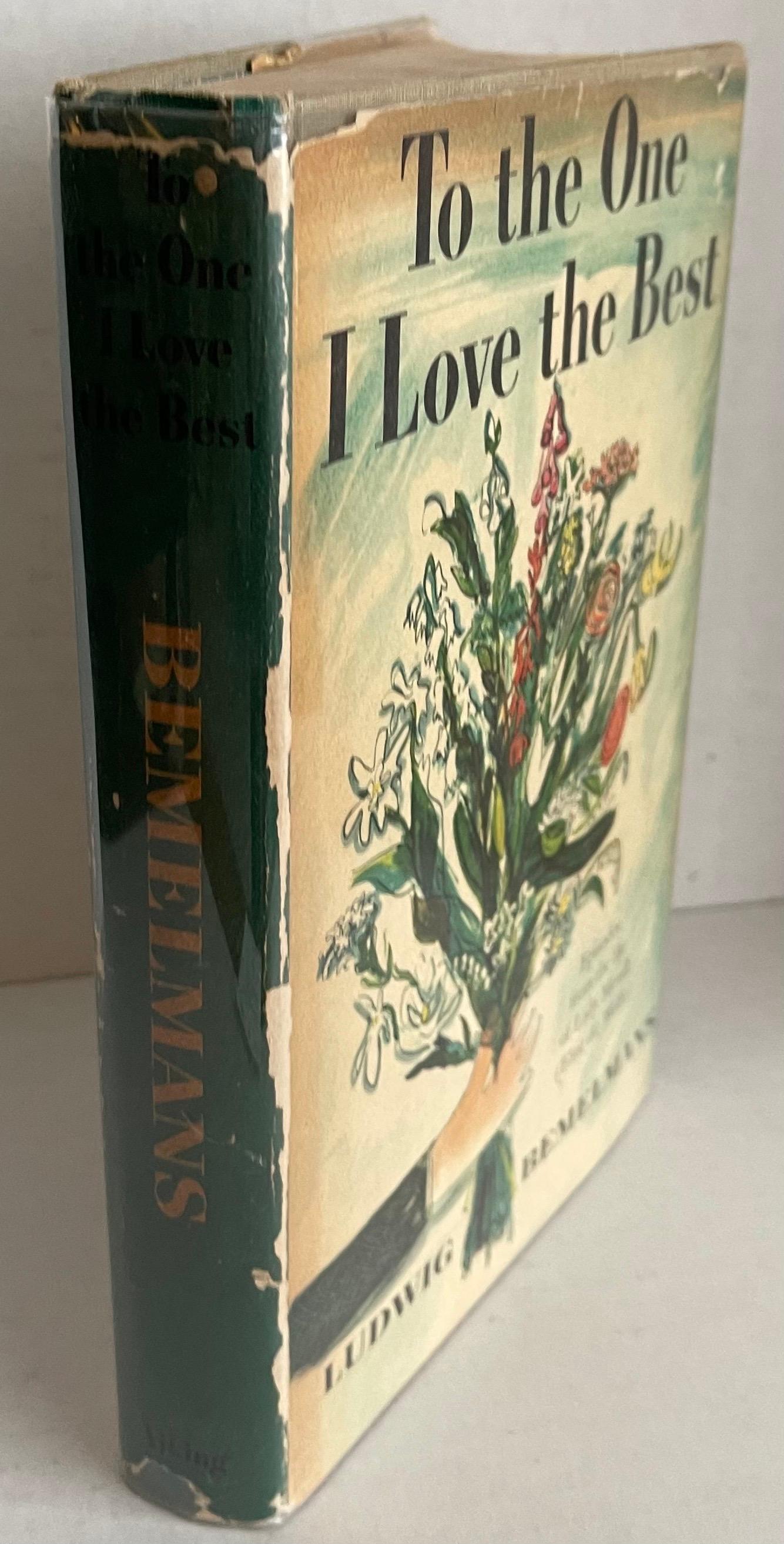 Hollywood Regency To the One I Love the Best 1955 by Ludwig Bemelmans For Sale