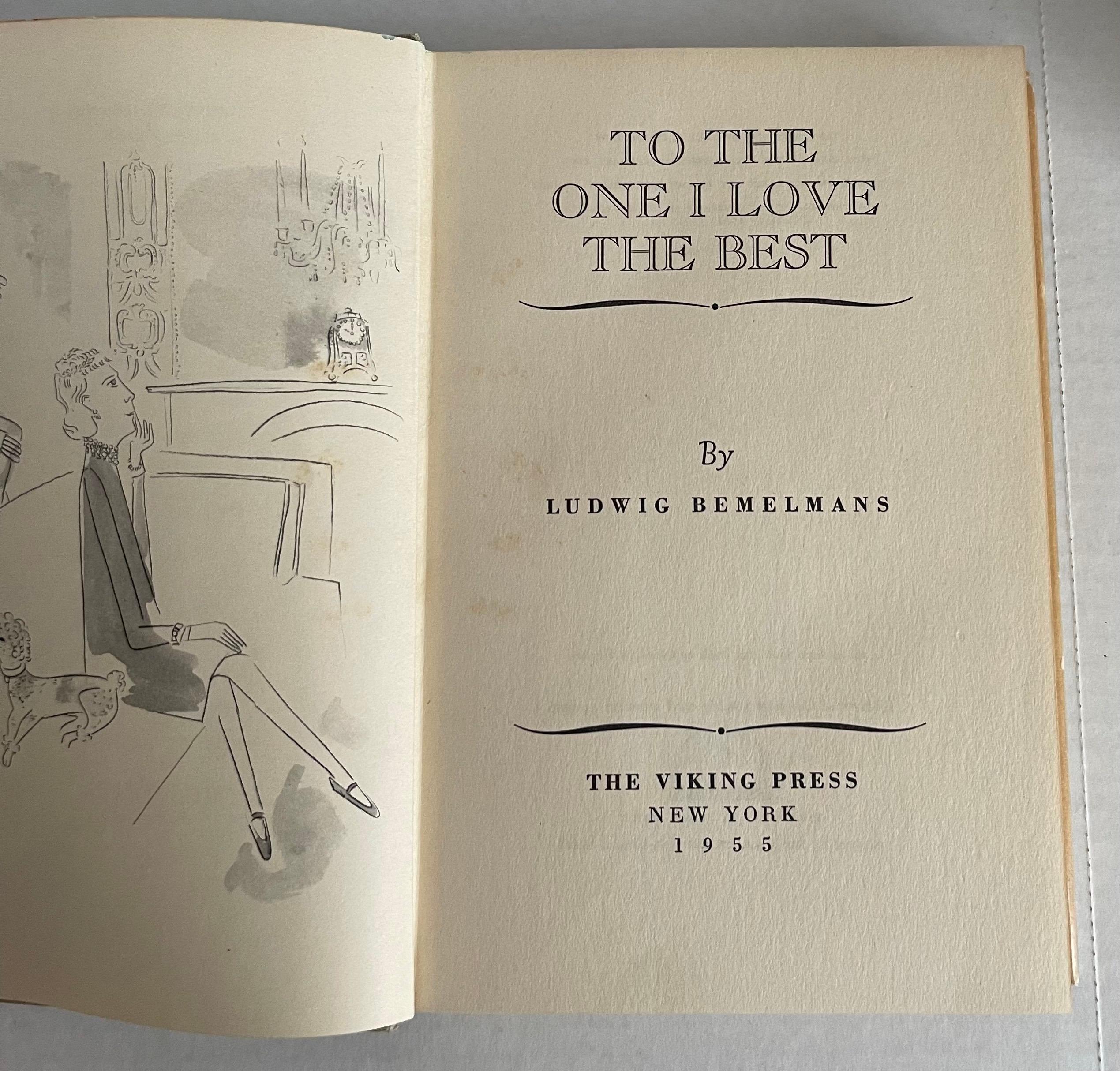 To the One I Love the Best 1955 by Ludwig Bemelmans In Good Condition For Sale In Stamford, CT
