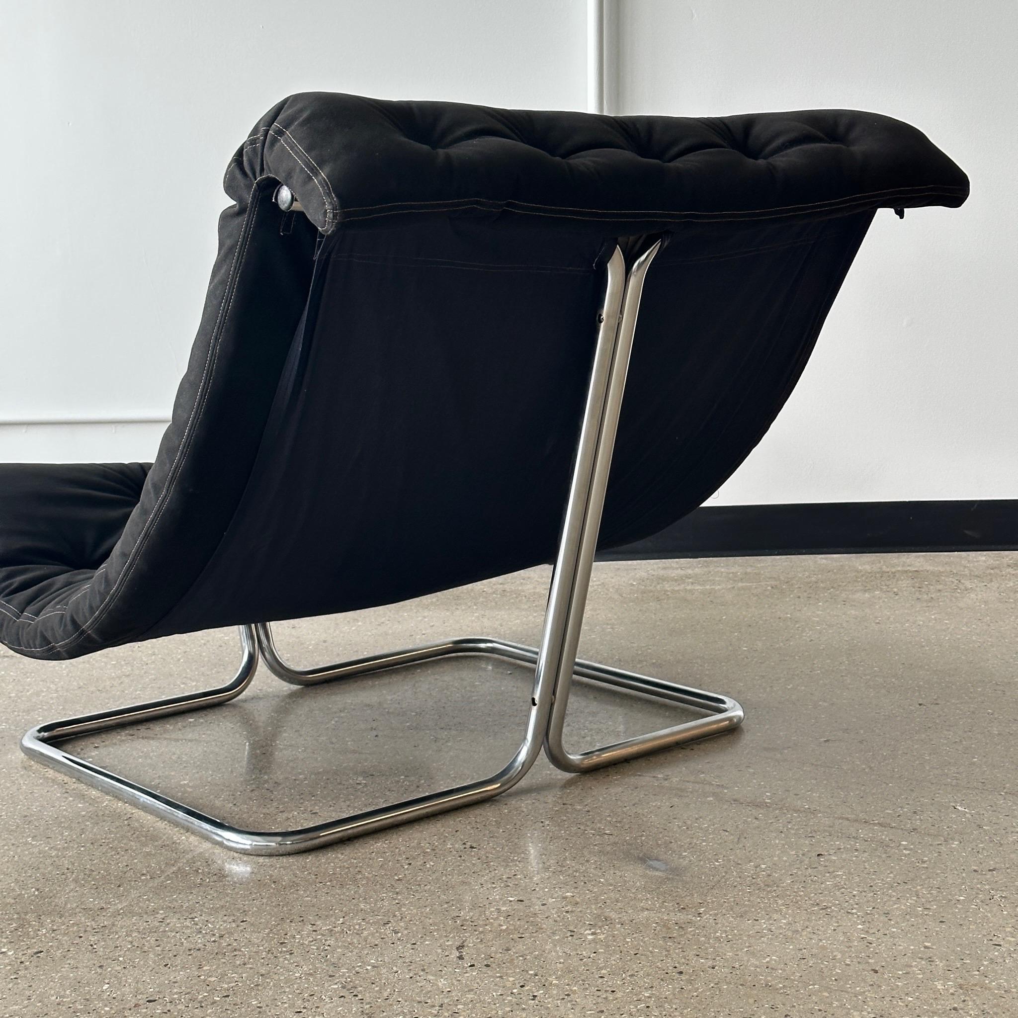 Toad Lounge Chair by Ruud Ekstrand & Christer Norman for Dux In Good Condition For Sale In Chicago, IL