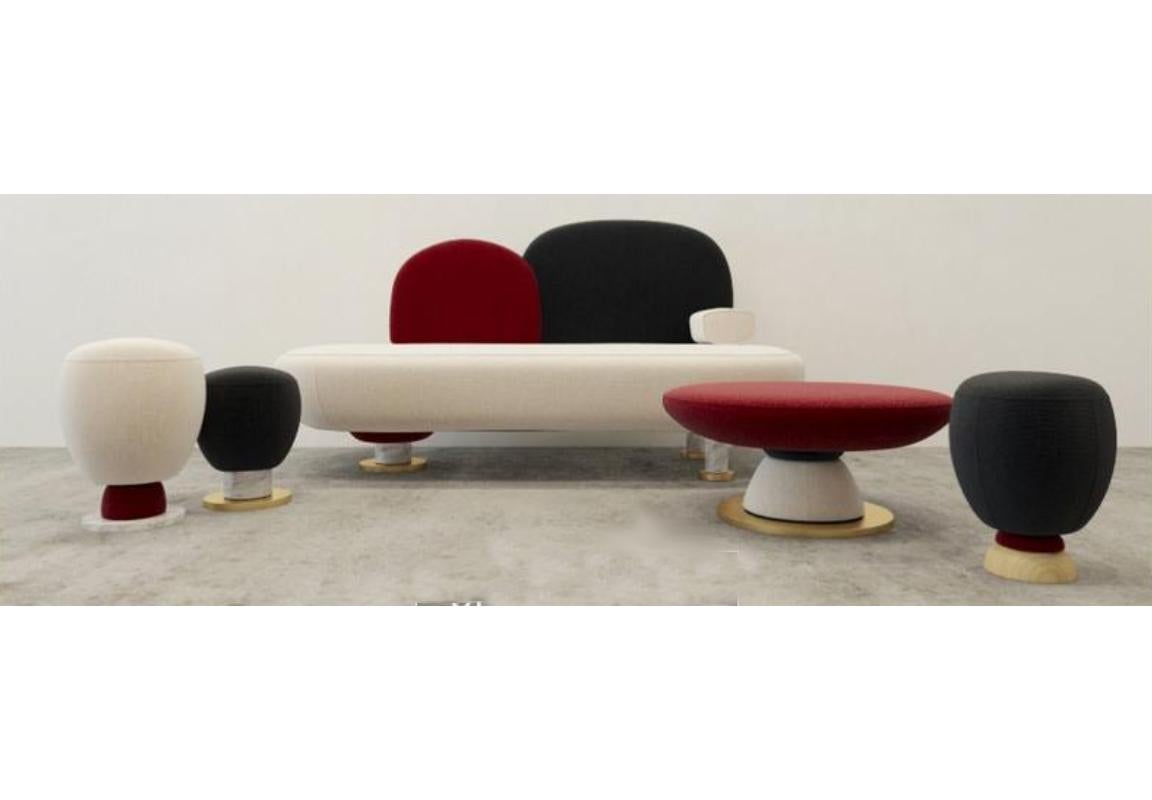 Ensemble canapé, table et poignets Toadstool de Pepe Albargues en vente 6
