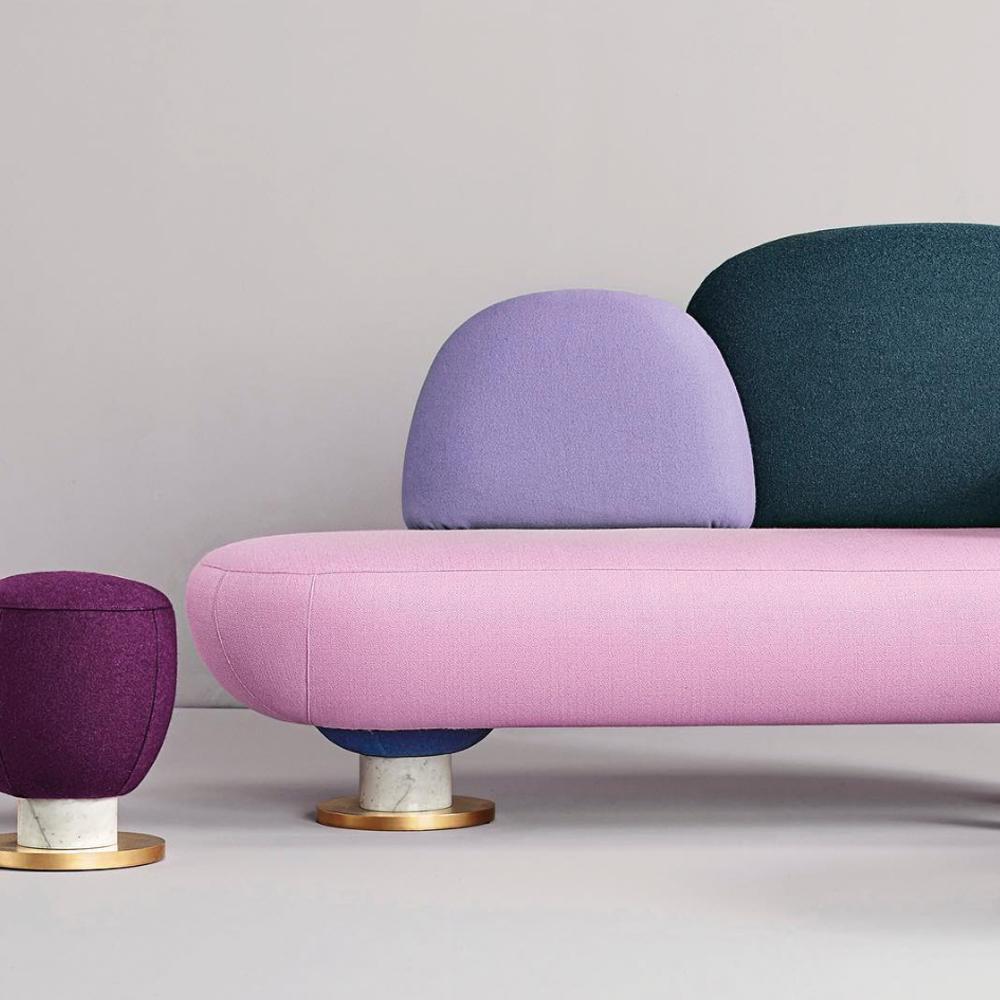 Contemporary Toadstool Collection, Sofa, Masquespacio