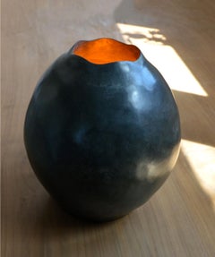 Toal One Of a Kind Round Lamp in Pigmented Cement by Studio Noon