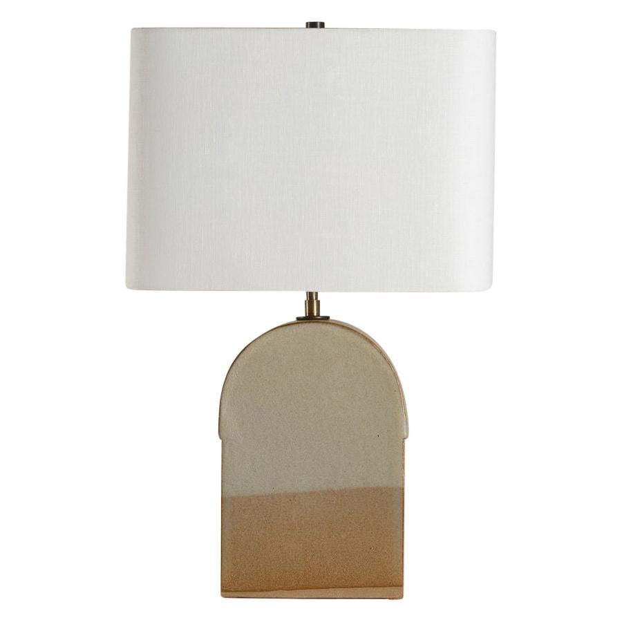 clay table lamp