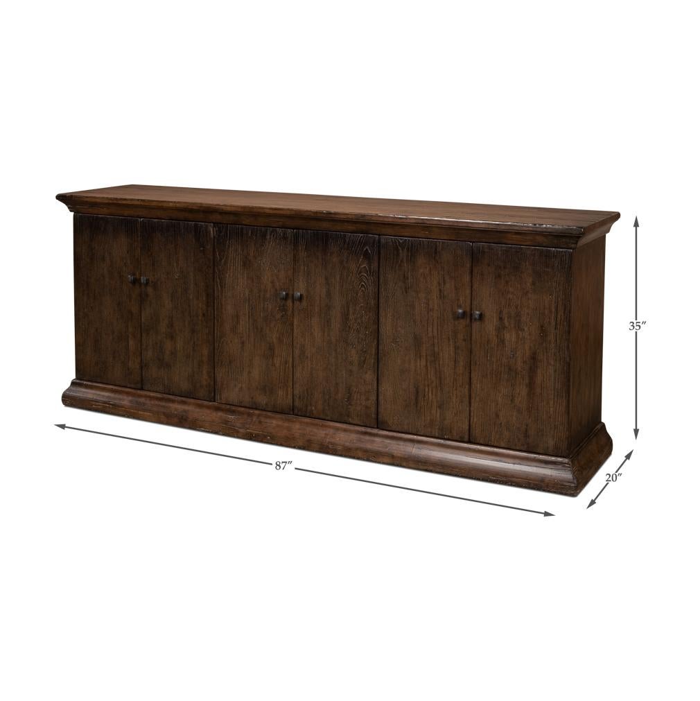 Credenza provinciale marrone tostato in vendita 4
