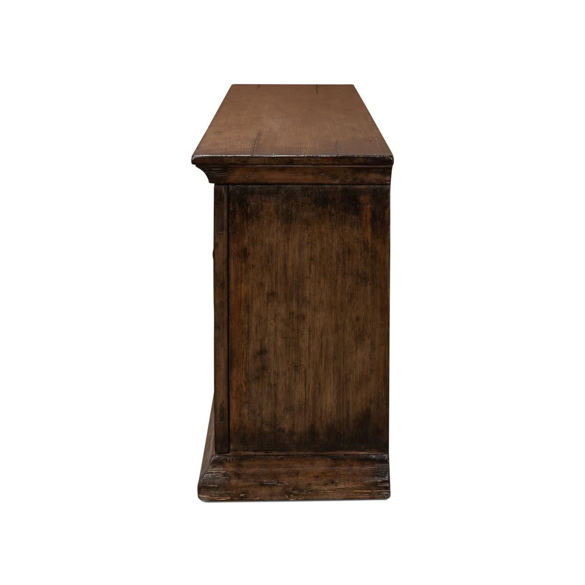 Legno Credenza provinciale marrone tostato in vendita