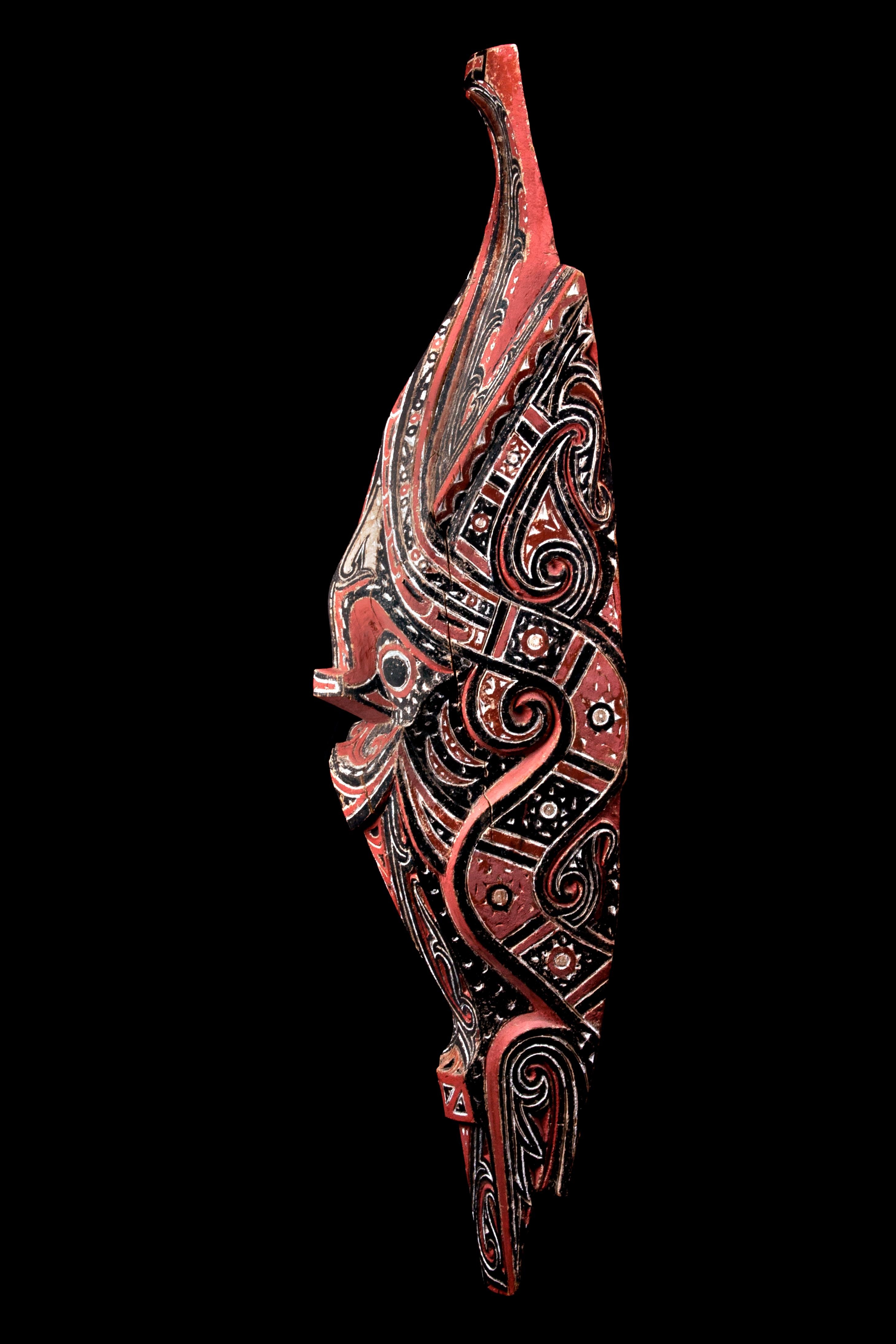 Tribal Toba Batak Singa House Ornament, Sumatra, Indonesia 20th Century, Ex-Sotheby's For Sale