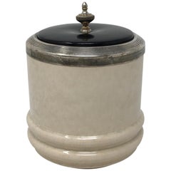 Vintage Tobacco Canister with Lid