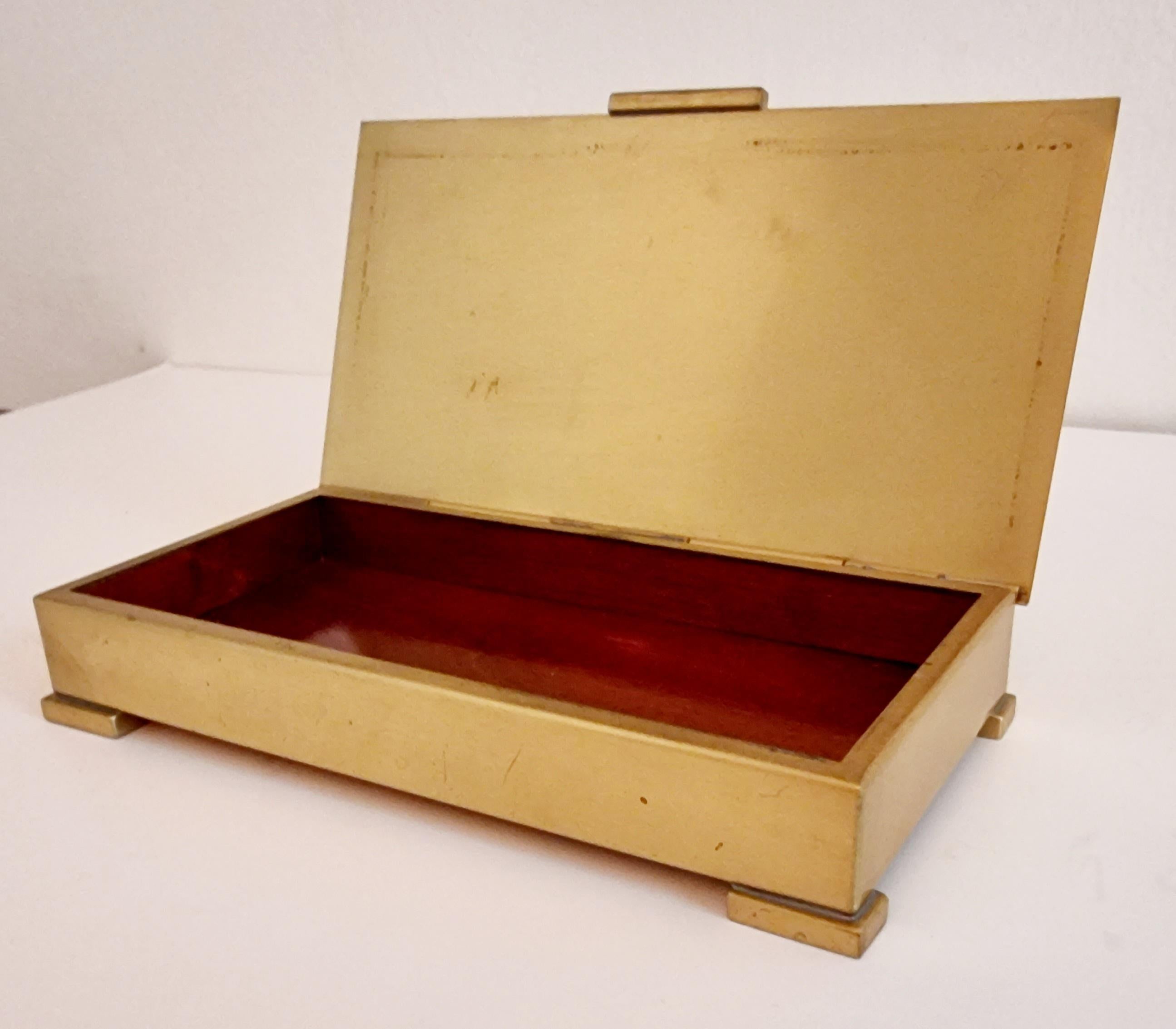 Swedish Tobacco/Decorative Box, Scandinavian Modern, Perfect for a Personal Engravering