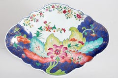 Tobacco Leaf Pattern Chinese Export Dishes, Pair