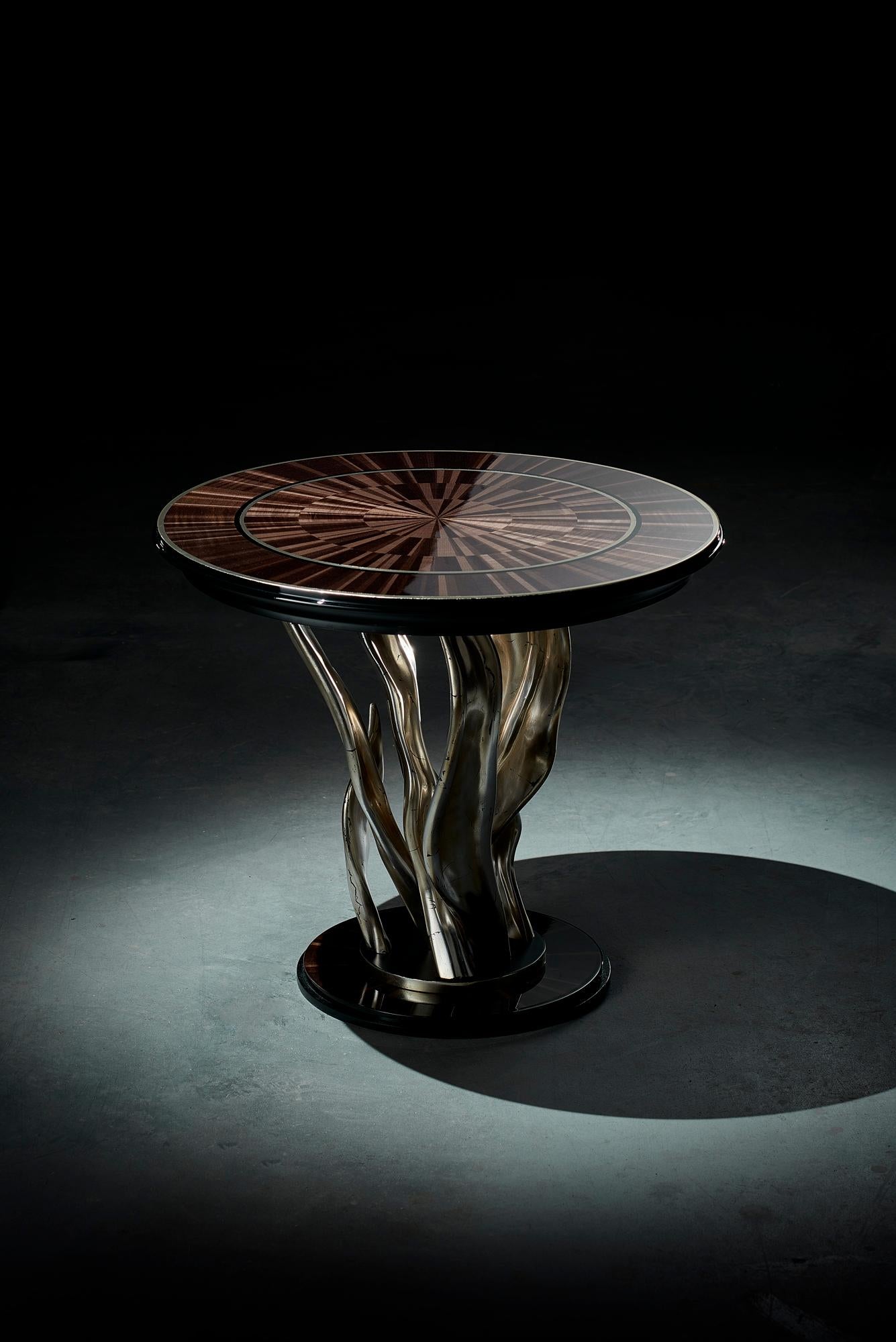 European 'Tobacco' Limited Edition Coffee Table from Egli Design For Sale