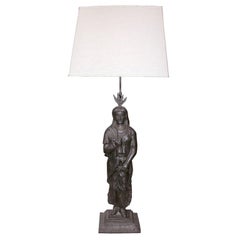 Tobacco Woman Table Lamp