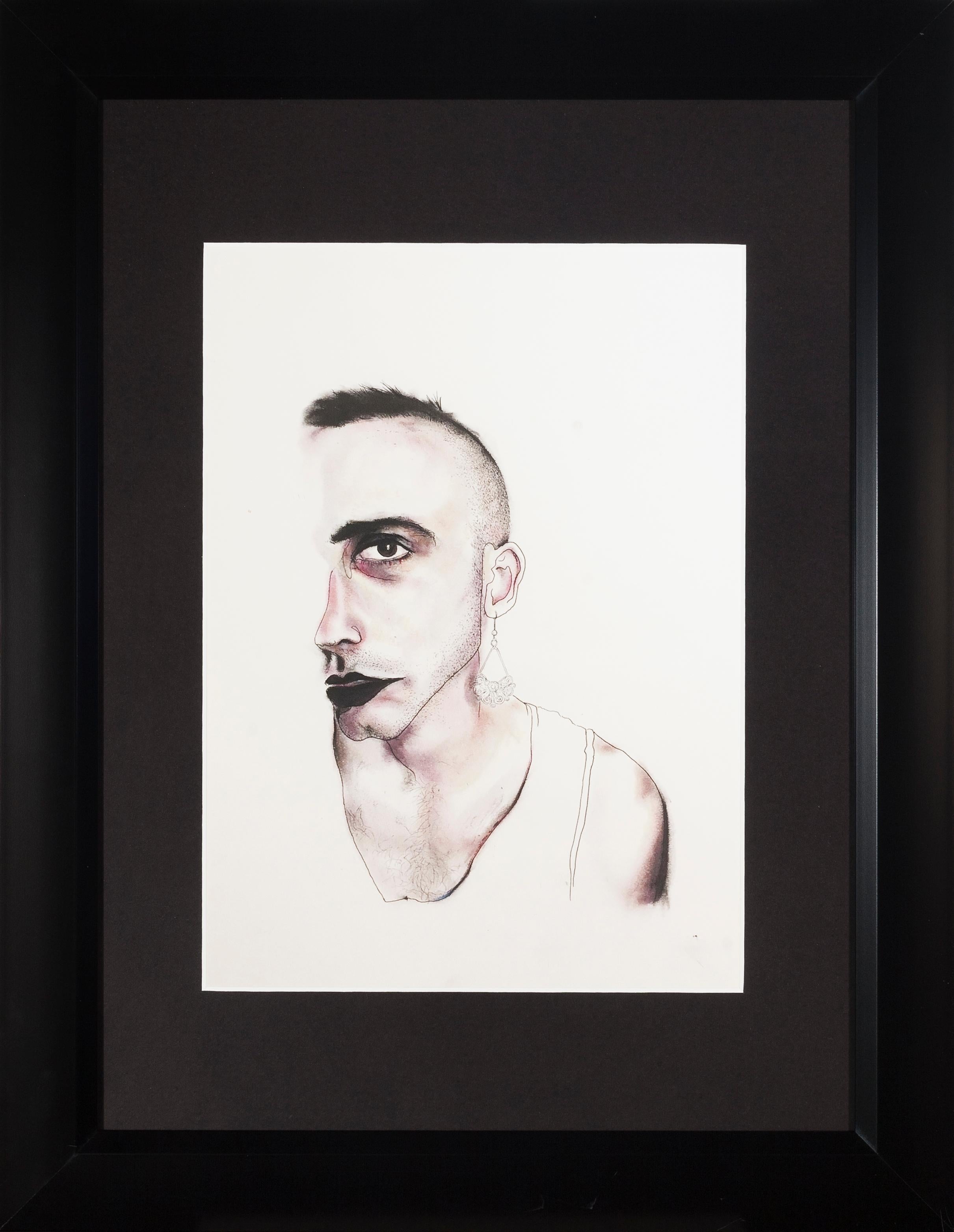 Tobi Coffee Portrait Print - Masc