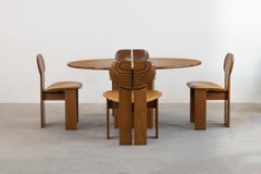 Tobia & Afra Scarpa Africa Esszimmergarnitur aus der Artona Serie von Maxalto:: Italien