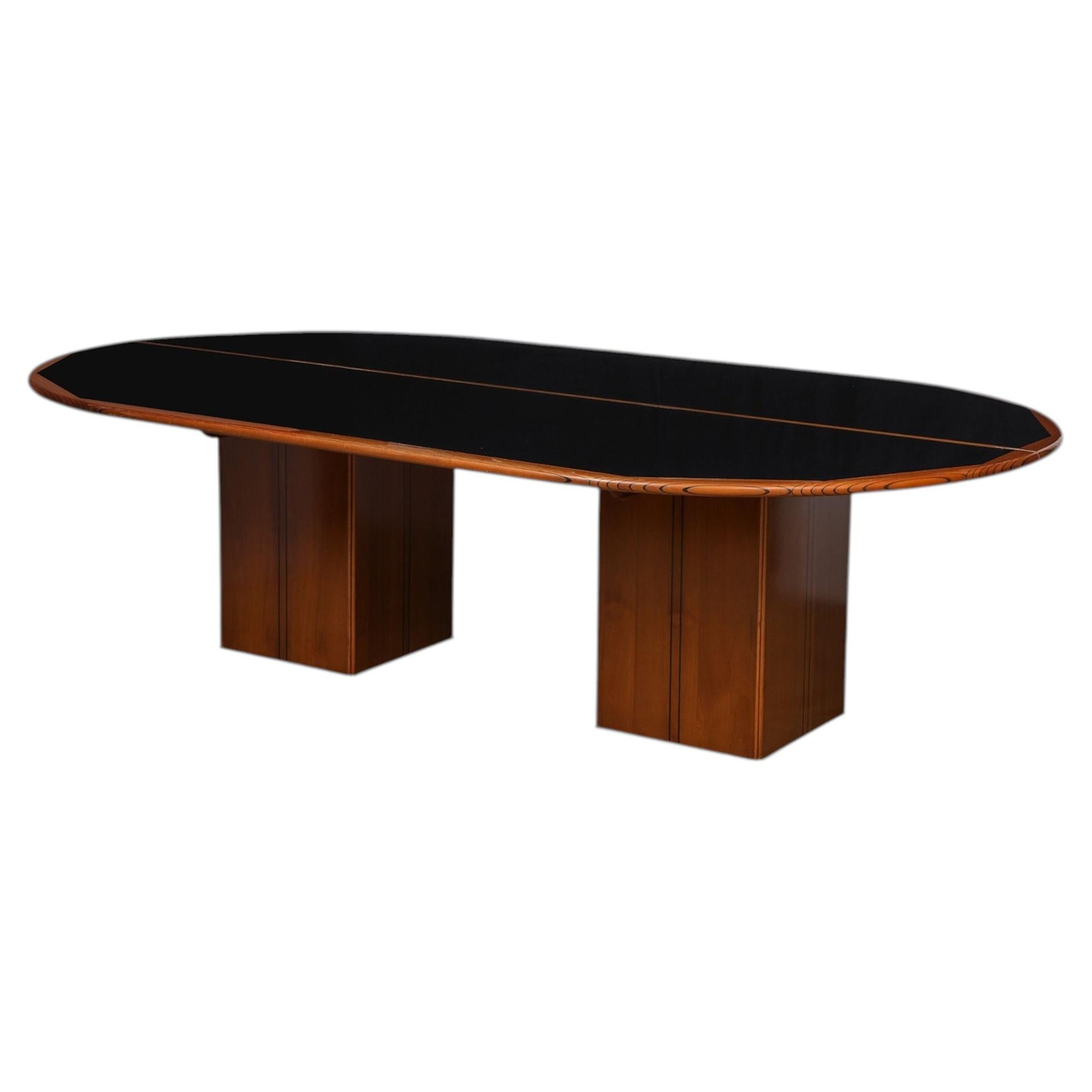 Tobia & Afra Scarpa "Africa" Dining Table by Maxalto 1970s Italy