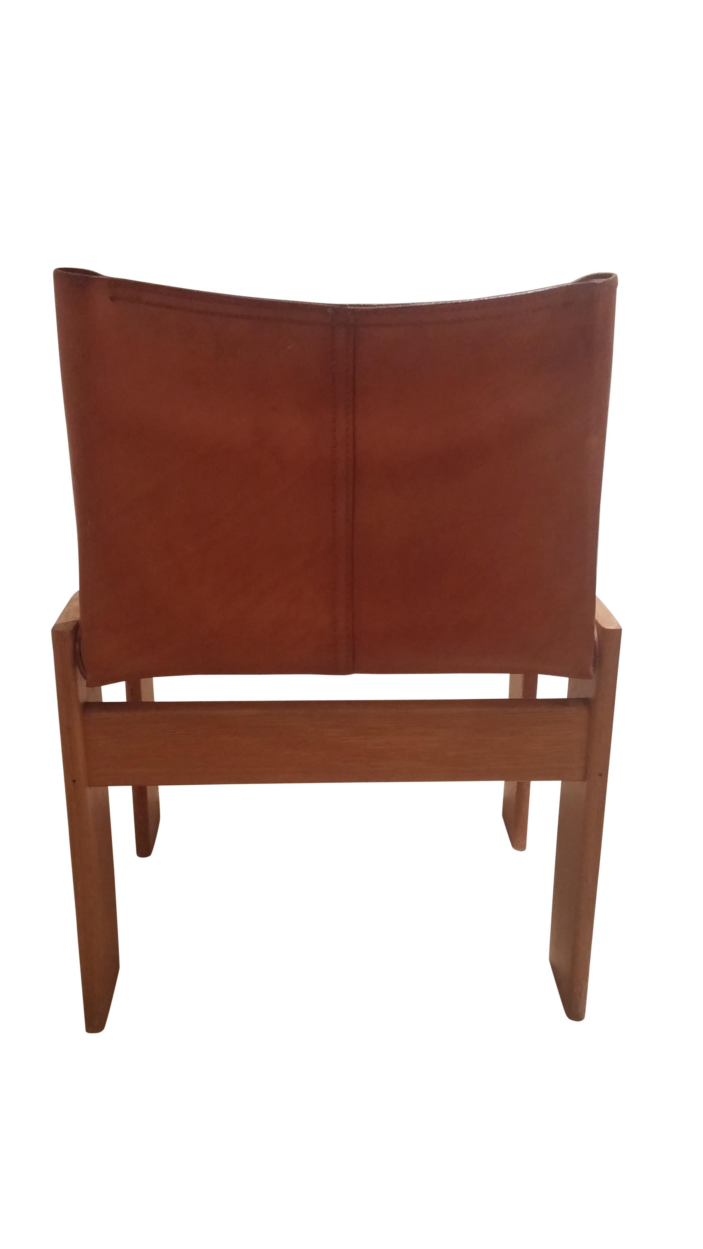 Tobia & Afra Scarpa for Molteni Monk Chairs, Set of 8, 1970s In Excellent Condition In HEVERLEE, BE