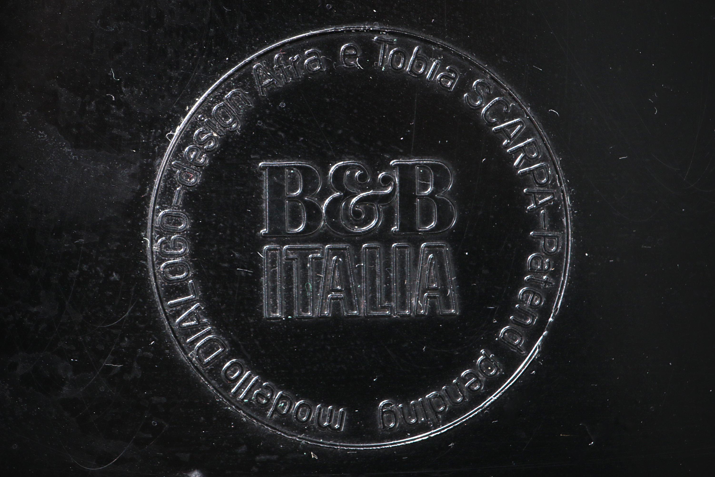 Tobia & Afra Scarpa Model Dialogo Chair for B&B Italia, 1970s For Sale 8