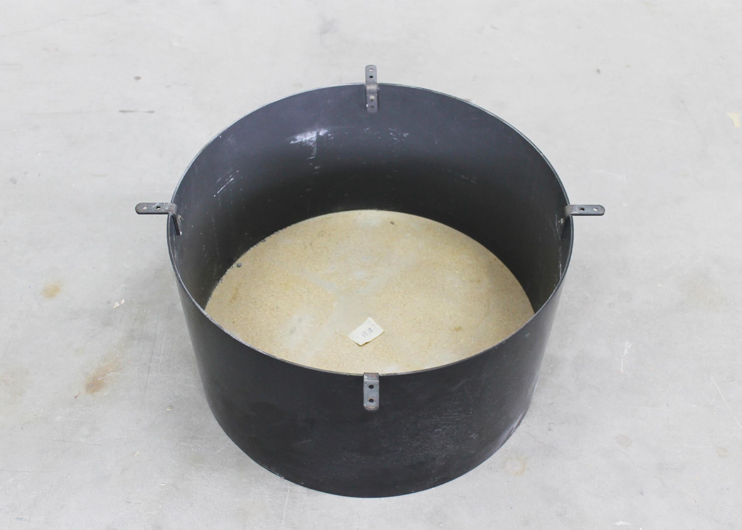 Late 20th Century Tobia & Afra Scarpa Tobio Low Square Table in Leather by B&B Italia 1970s For Sale