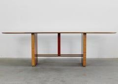 Tobia & Afra Scarpa Torcello Table in Walnut Wood by Stildomus 1970s