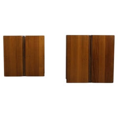 Tobia and Afra Scarpa Set of Two Artona Nightstands by Maxalto 1975